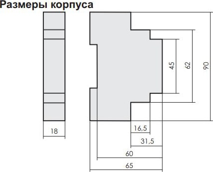 Реле времени с задержкой выкл. PO-415 220v F&F (<10A, 230B, AC)