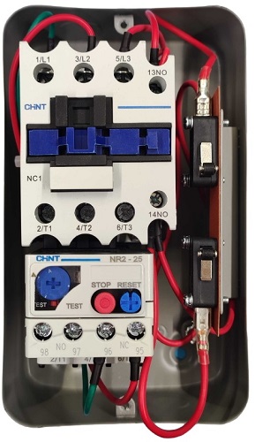 Электромагнитный пускатель в корпусе NQ3-11P 12-18A AC220В IP55