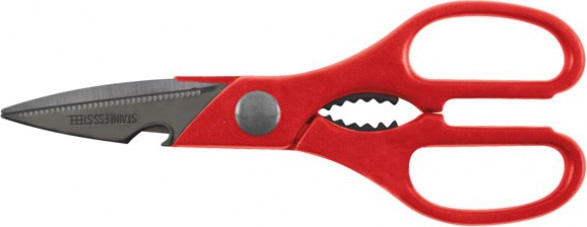 Ножницы технические нержавеющие, усиленные, толщина лезвия 2,5 мм,  215 мм