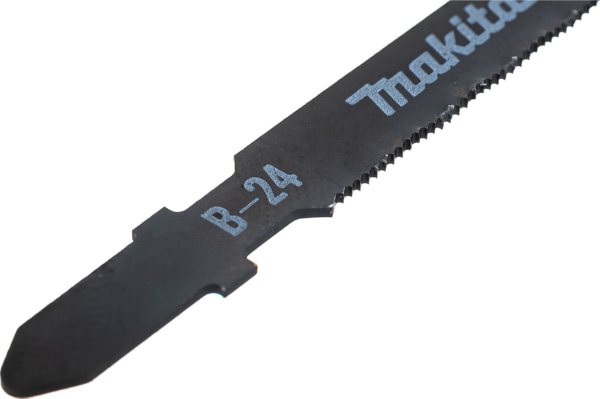 Пилки для лобзика № B24 5шт. Makita (A-85759) для железа,нержавещей стали, цветных металлов и синтет
