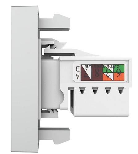 Розетка RJ-45 (1-я cat. 6) Серый Livolo