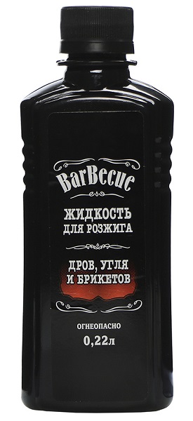 Жидкость для розжига 0,22л BarBecue