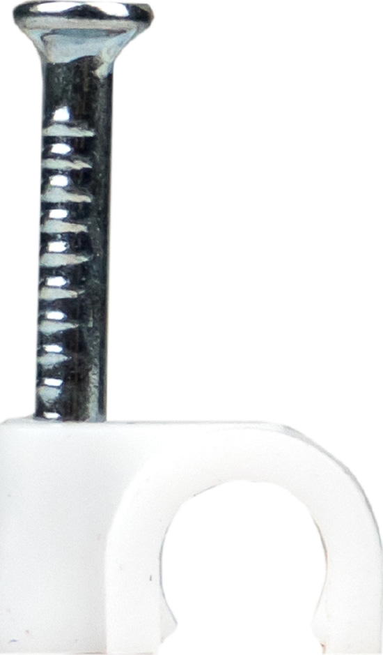 Скоба круглая с гвоздем 4мм (100 шт.) (ELUX), уп