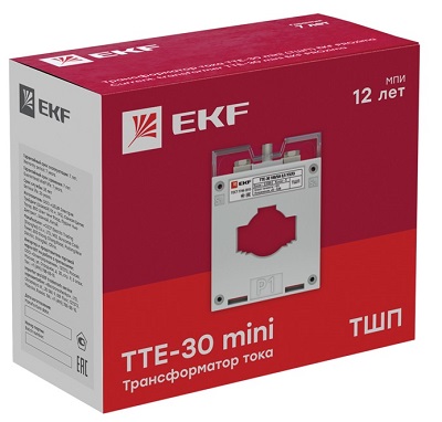 Трансформатор тока ТТЕ-30-250/5А класс точности 0,5 EKF PROxima