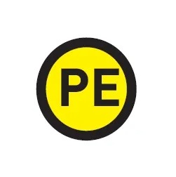 Наклейка "PE" (d20мм.) EKF PROxima