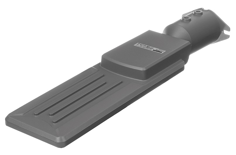 Светильник уличный 50Вт 5700К IP65 6000лм с поворотным кронштейном серый 445х69х115 WOLTA