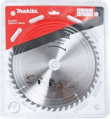 Диск по дереву TCT 235x30 48зуб Makita (D-03931)