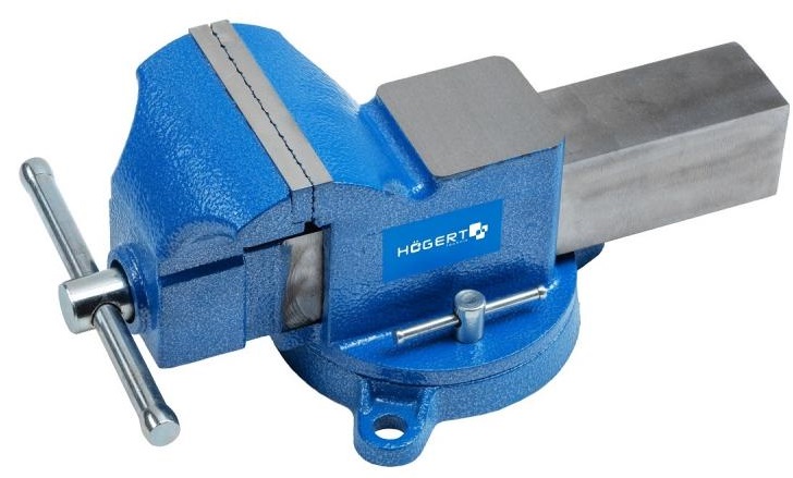 Тиски слесарные поворотные 125 мм HOEGERT