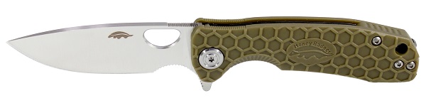 Нож Honey Badger Flipper L (HB1003) с зелёной рукоятью