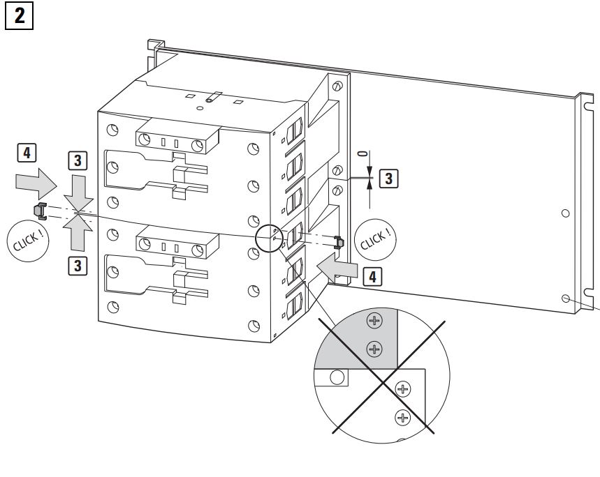 Блокировка механическая DILM150-XMV (для DILM 80-170)