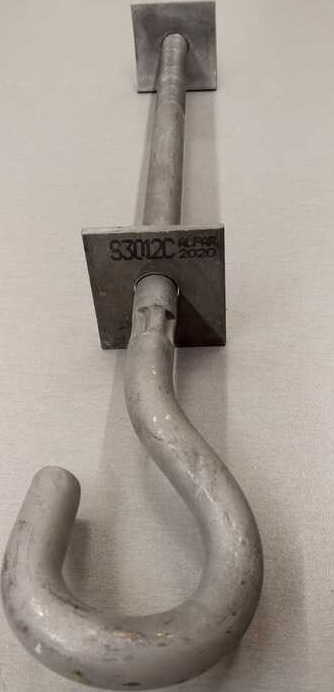Сквозной крюк S3012C М16x250