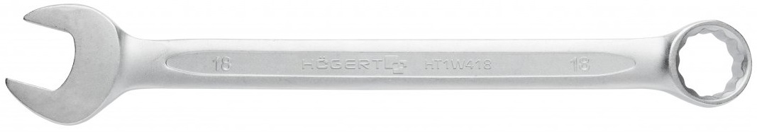 Ключ комбинированный 18 мм, сталь CrV, DIN 3113 HOEGERT