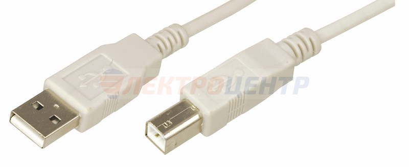 Шнур  USB-А (male) - USB-B (male)  1.8M  REXANT