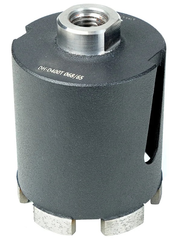 Коронка алмазная по бетону 68/65 мм М16 DH-D 400T 6 LSP