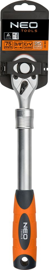 Ключ трещоточный 1/2", 285-425мм   (NEO)