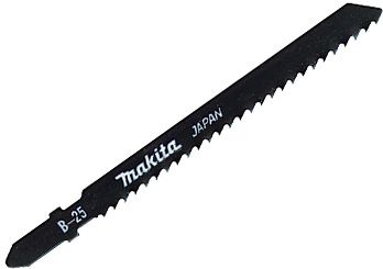Пилки для лобзика № B25 5шт. Makita (A-85765) для неспецефической распиловки древесины, железа, цвет
