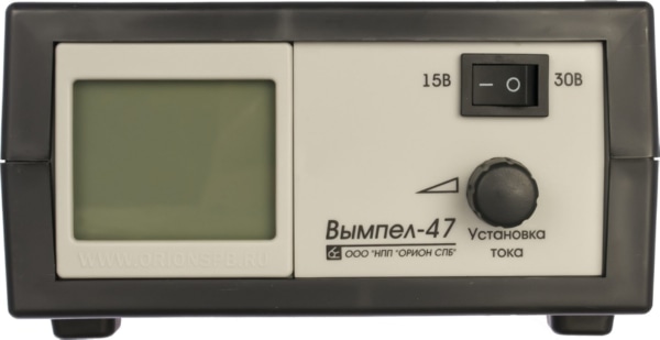 Зарядное устройство Вымпел-47 (автомат,0-20А, 15/30В, сегментный ЖК индикатор)