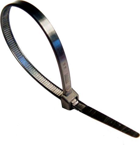 Хомут 9,0*1220 черный нейлон UV (25 шт.) (HAUPA), уп