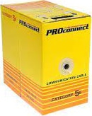 Кабель PROCONNECT UTP 4PR 24AWG (4х2х0,48мм) CAT5e 305м (медь)