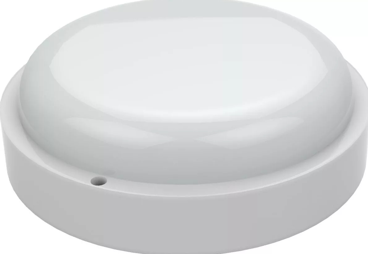 Светильник LED GAUSS IP65 D160*53 15W 1100lm 4000K ЖКХ круглый 1/40