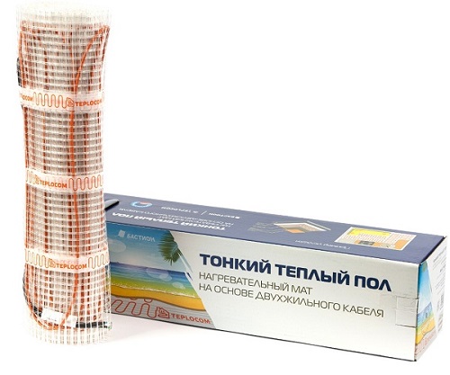 Нагревательный мат TEPLOCOM МНД-0,5-80 Вт