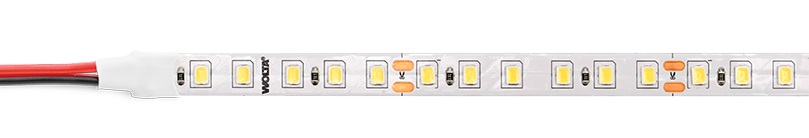Лента LED SMD2835 12Вт 4000К 12В IP20 1600лм/м 120led/м 8мм (уп.5м) WOLTA