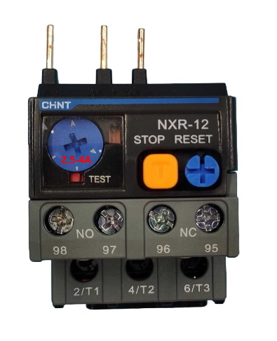 Тепловое реле NXR-12 2.5-4A  для NXC-12M(CHINT)