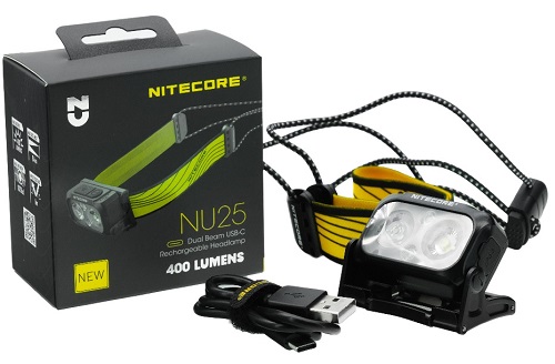 Фонарь налобный NITECORE NU25