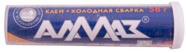 Клей "холодная сварка" 58 гр. универсальный (Алмаз) 36/180 Стан