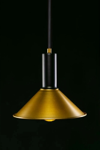 Светильник потолочный PRIVE, 7610, AC220-240V, 50/60Hz, 1*E27, IP20, O22CM, одинарный, цвет золотой 