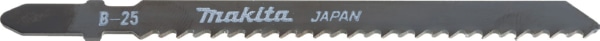Пилки для лобзика № B25 5шт. Makita (A-85765) для неспецефической распиловки древесины, железа, цвет