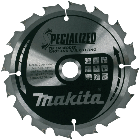 Пильный диск 210х30х1,9х18Т Makita (B-09363)