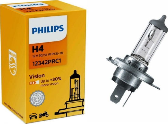 Лампа PHIL 12342PRC1 H4 PREMIUM+30% 12V 60/55W