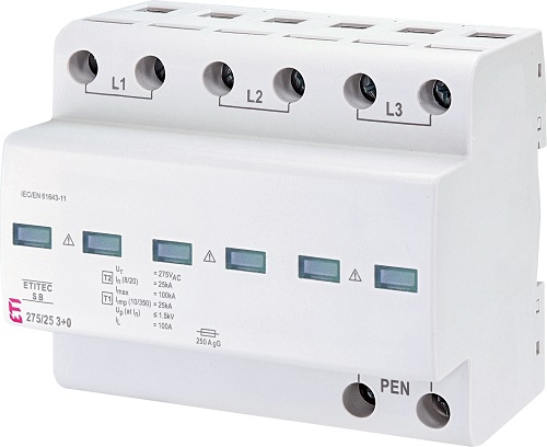 Разрядник ETITEC S B 275/25 3+0