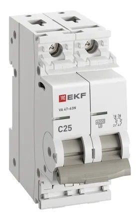 Автоматический выключатель ВА 47-63N C25/2 6кА Proxima EKF