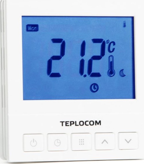 Встраиваемый программируемый комнатный термостат TEPLOCOM TS-Prog-220/3A