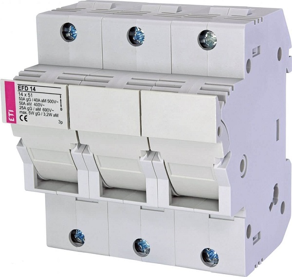 Держатель предохранителей EFD 14 3p