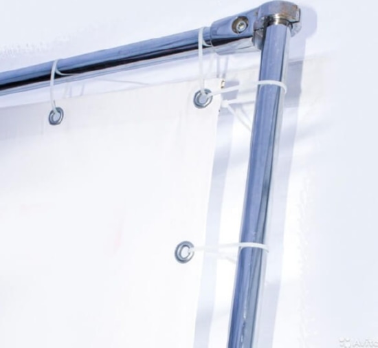 Хомут 7,2*200 белый нейлон (100 шт.) Basic (EKF), уп