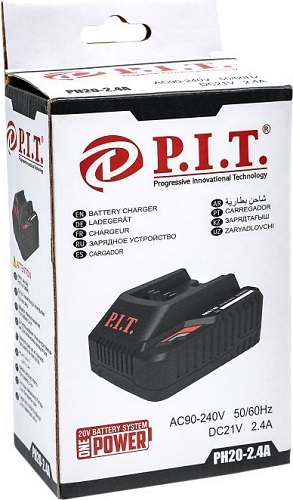 Зарядное устройство OnePower PH20-2.4A (6-21В, 52Вт, для всех АКБ системы OnePower) P.I.T.