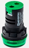 Сигнальная LED лампа, зеленый, 220V AC IP65 MT22-S63