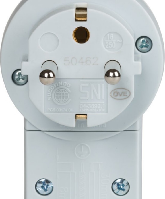 Вилка с розеткой 2К + З - 16 A LEGRAND