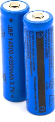 Аккумулятор KSK АА-14500 Li-ion-4200mAh-3.7V