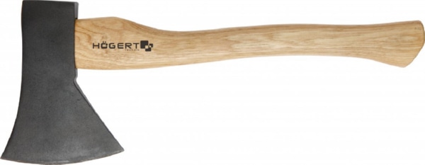 Топор 800 г. с деревянной рукояткой HOEGERT