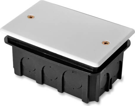 Коробка разветвительная PE 100х60х50 для скрытого монтажа с крышкой IP20 10-90