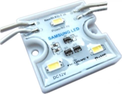 Светодиодные модули LED-T36-P2-m 20x3 LED, 12В, 20Вт, 6000-6300К, 2400Lm, 120° (Samsung 5630)