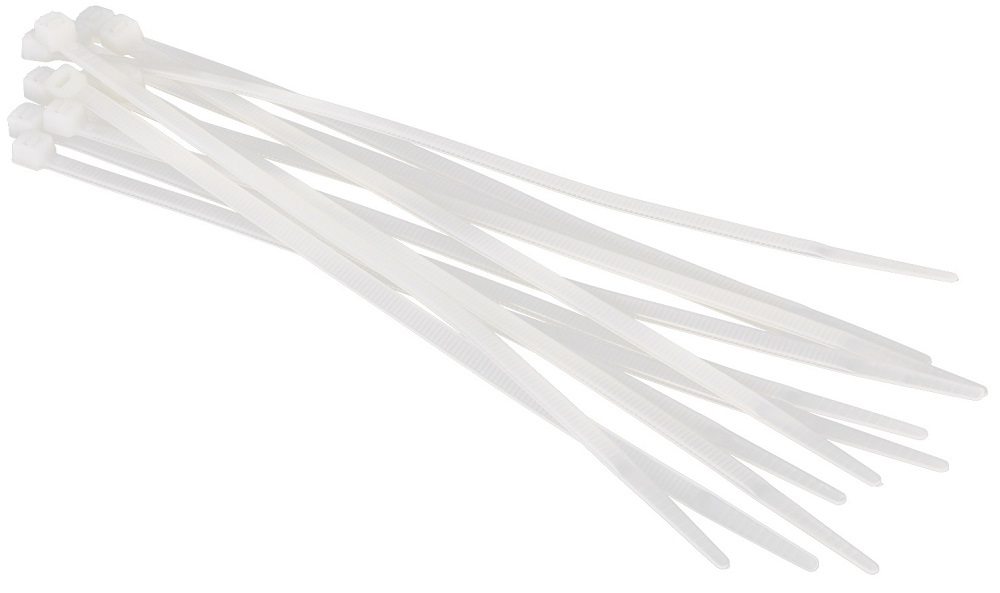 Хомут 3,6*200 белый нейлон (100 шт.) (СиайГрупп), уп