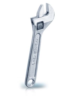 Ключ разводной КР-19мм (НИЗ) цинк 21601015 ХС