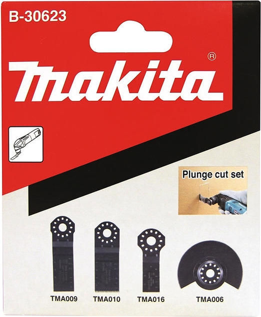 Набор насадок для универсального инструмента (для работы с деревом, металлом) Makita (B-30623)