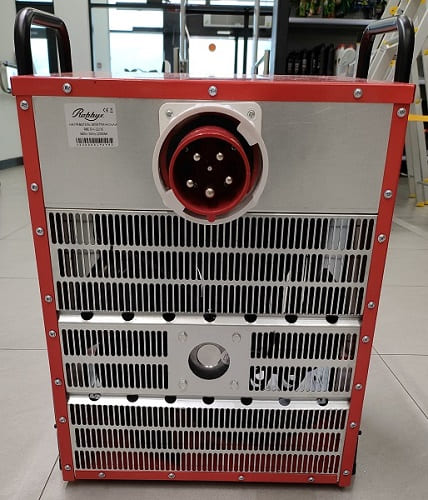 Нагреватель электрический RBE EH-22/3S (22кВт, квадрат, 380V, 190м.кв)