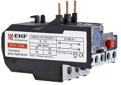 Термореле РТЭ-1308 (2.5-4A) EKF